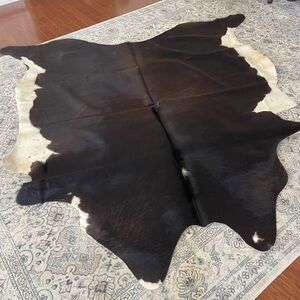 Cow hide rug